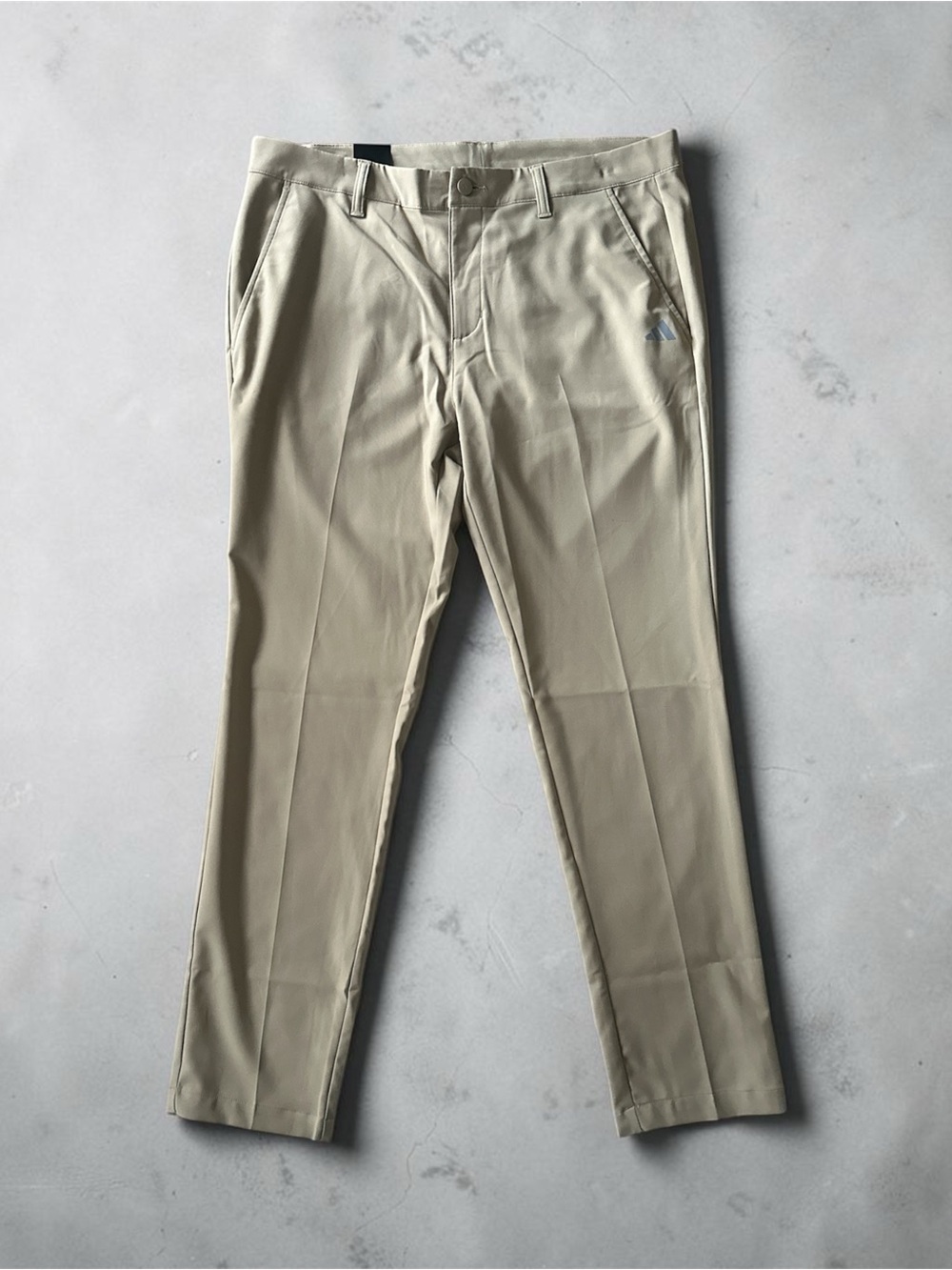 Adidas Men's Slim Tech Chino Pants - Beige